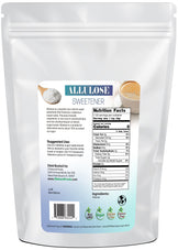 10 lb Allulose Sweetener Z Natural Foods back of the bag image