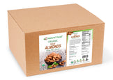Photo of front and back label of Almonds - Raw Organic bulk