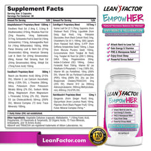EmpowHER - Ultimate Women's Health Formula supplements facts image