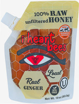 Ginger honey front of the bag image