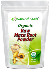 Maca Root Powder - Organic Raw front of the bag image 1 lb
