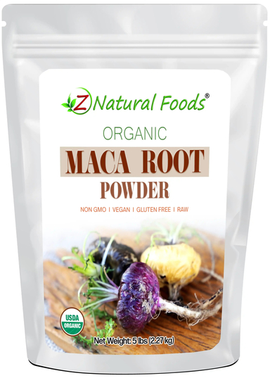 Maca Root Powder - Organic Raw front of the bag image 5 lb