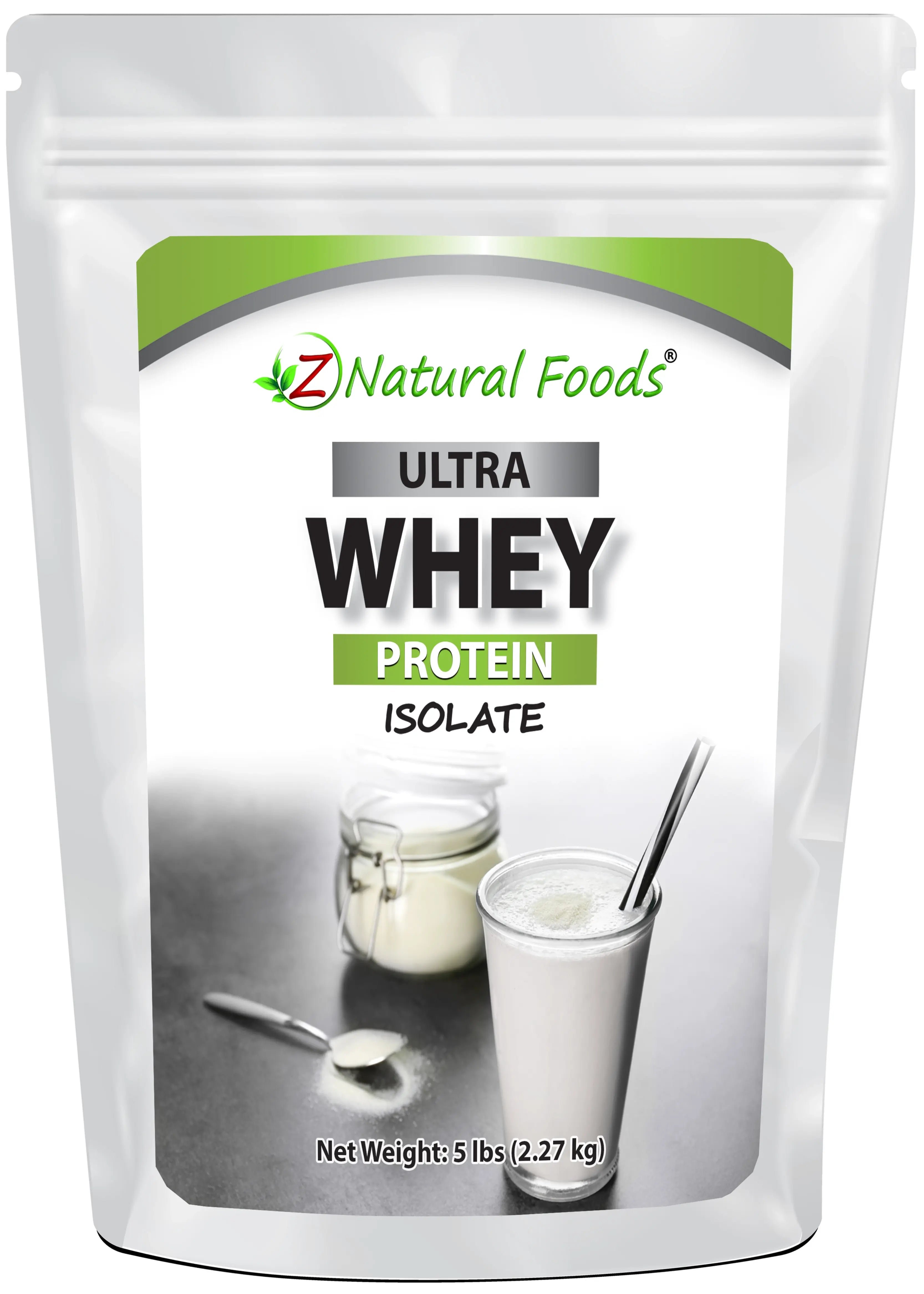 Front of the bag image of Ultra Whey Protein Isolate 5 lb