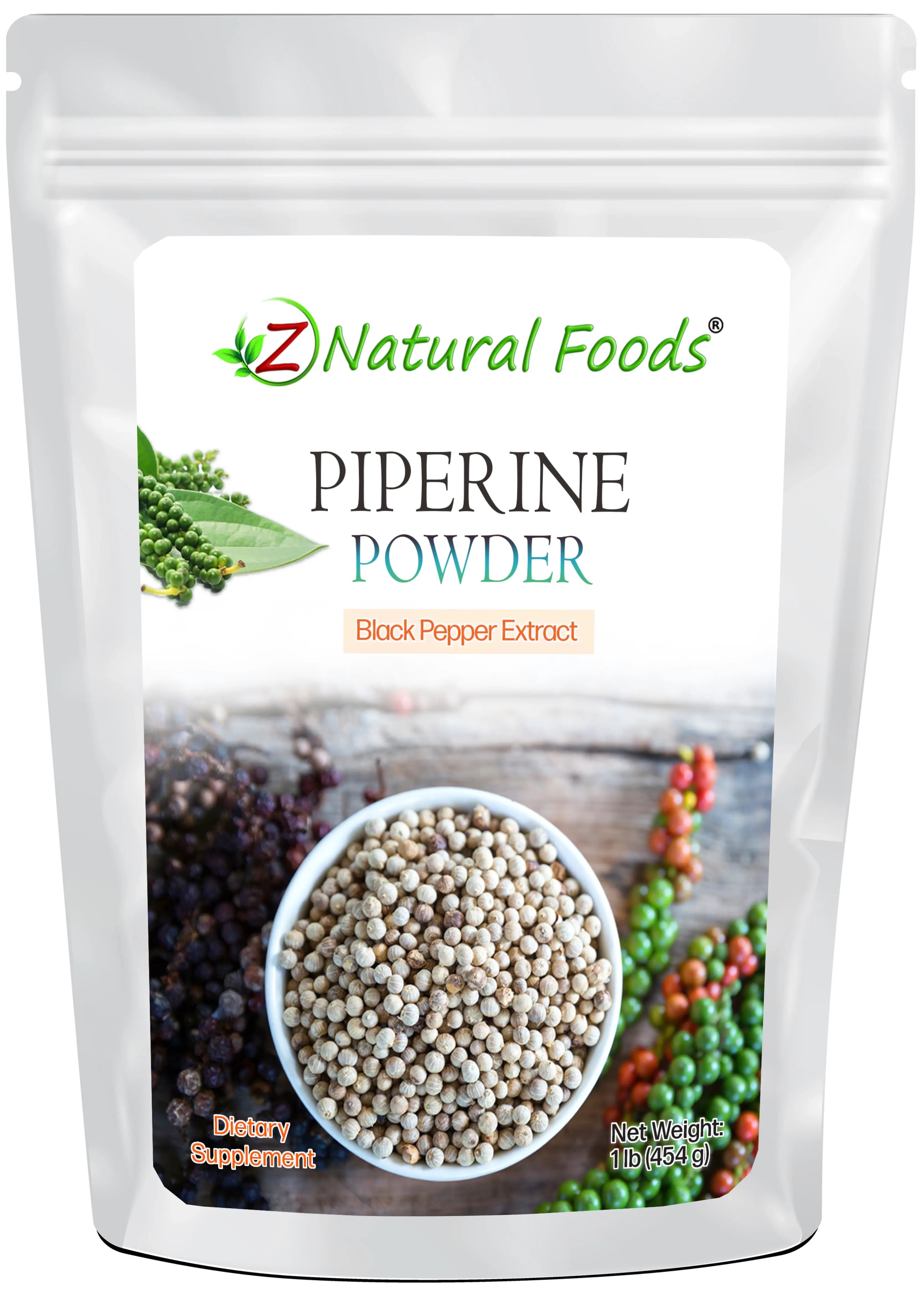 Piperine Extract Powder front of the bag image 1 lb