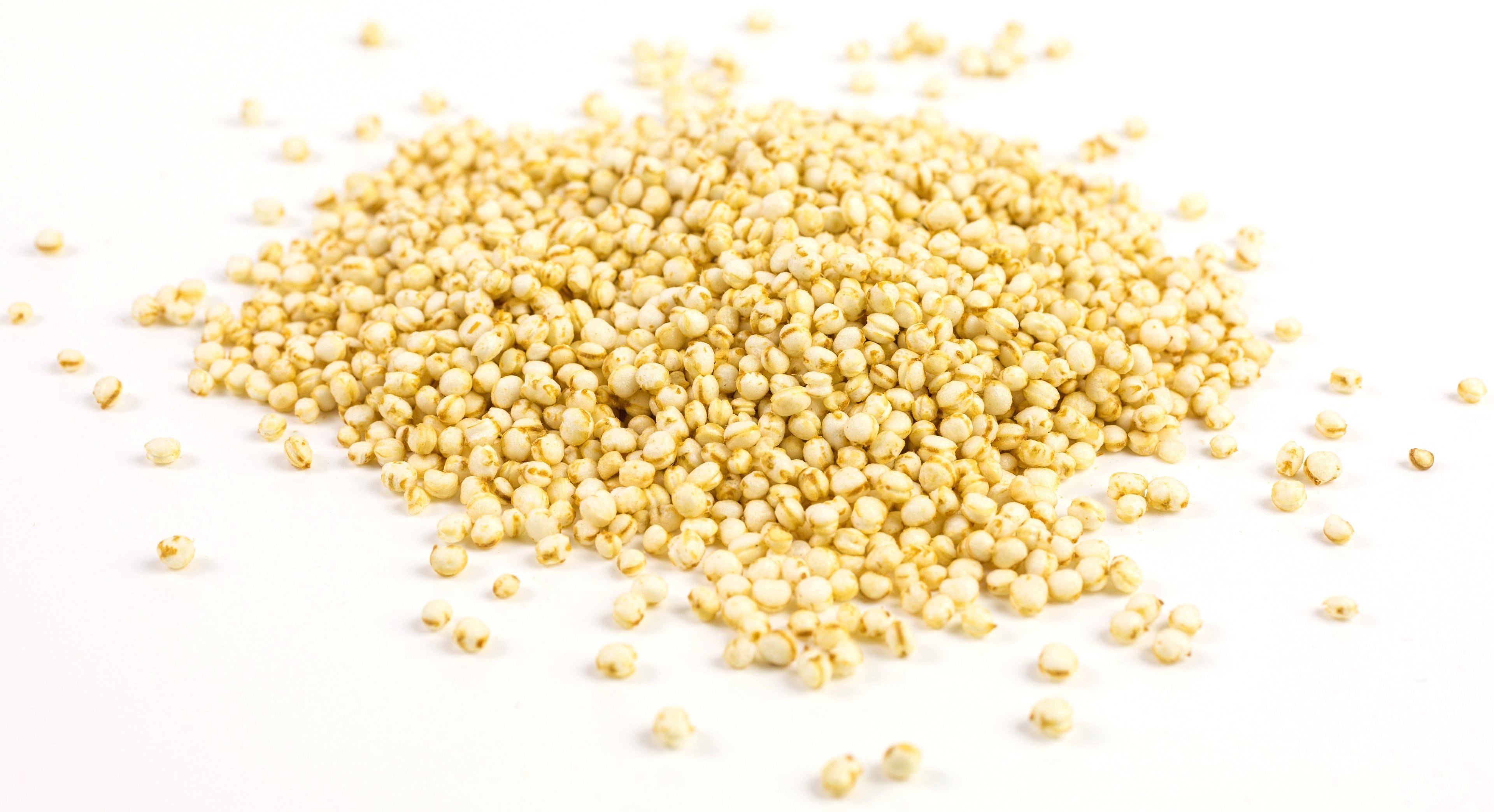 Image of a pile of Crispy Puffed Quinoa 