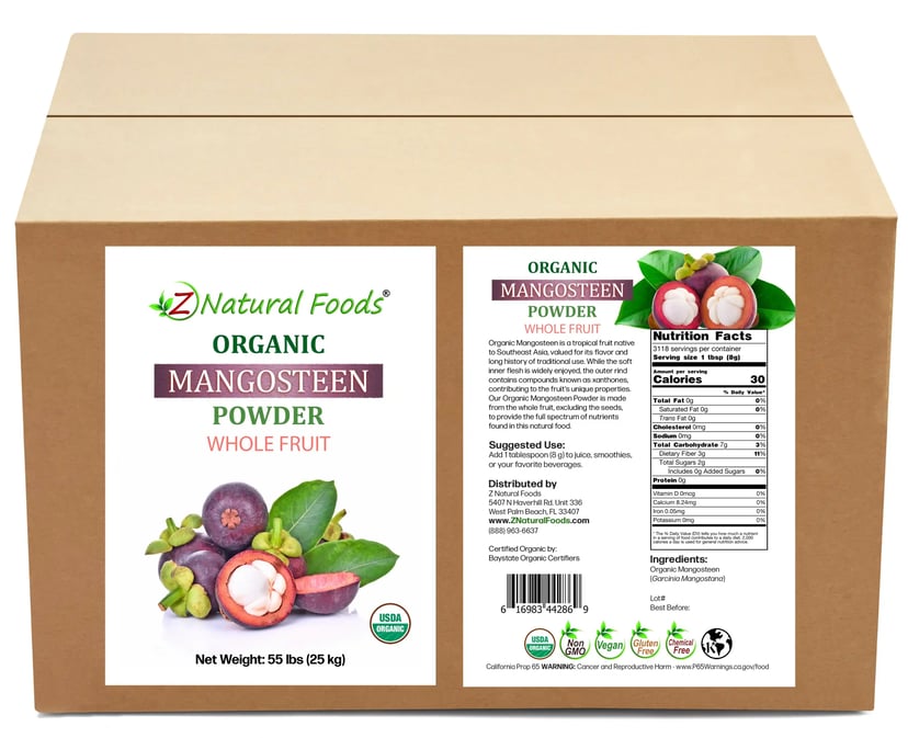 Mangosteen Fruit Powder | Buy Organic Mangosteen Online | Z