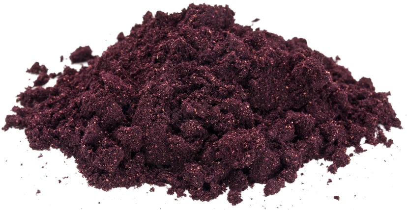 Image of a pile of purple Maqui Berry Powder