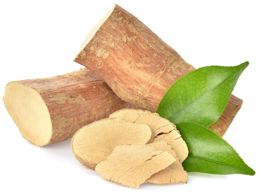 Image of Tongkat Ali root and leaves