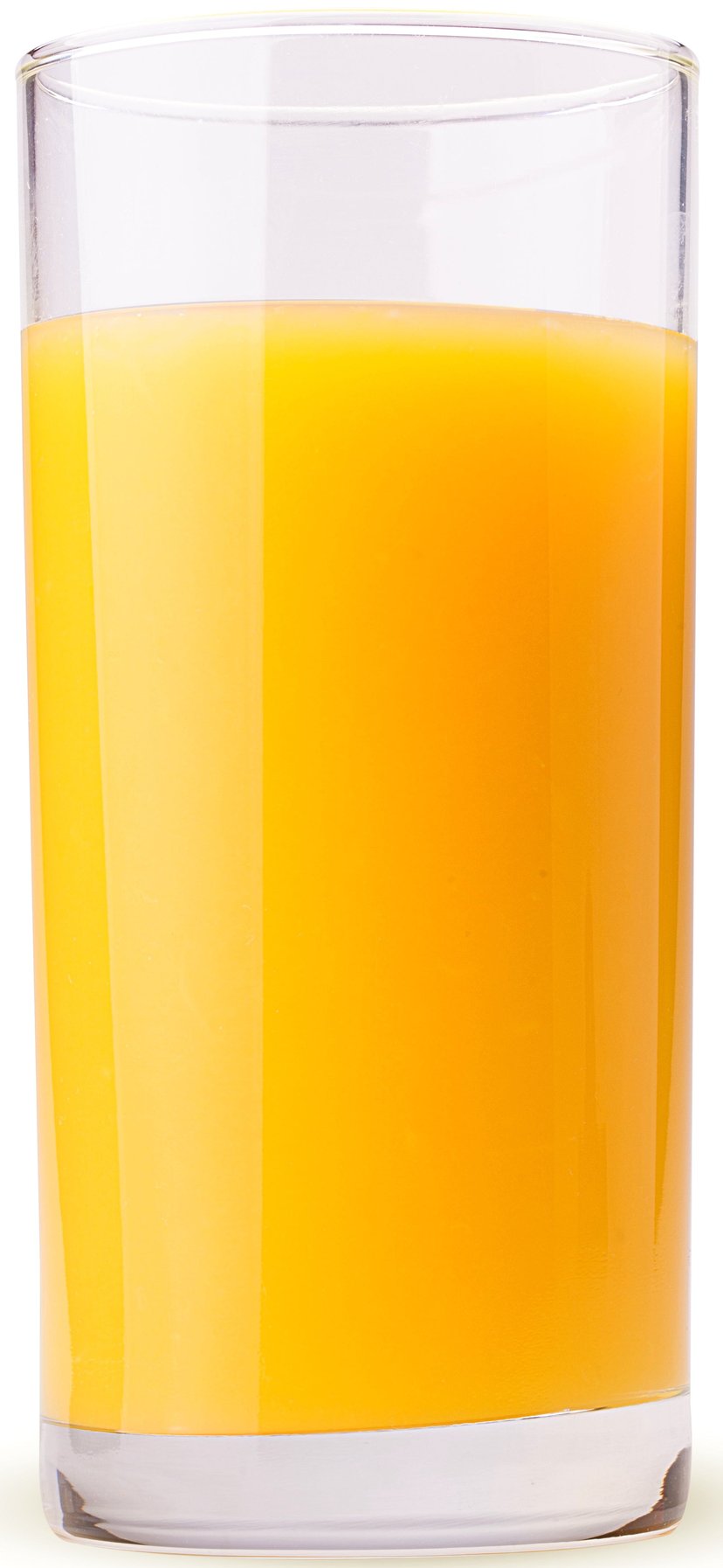 Glass full of Orange Juice made from ZNF Orange juice Powder