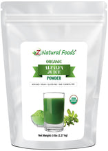 Alfalfa Juice Powder - Organic front of the bag image 5 lb