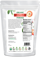 Back of the bag image of Apple Powder - Organic 1 lb