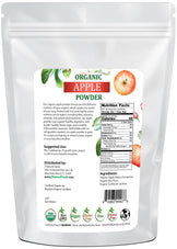 Back of the bag image of Apple Powder - Organic 5 lb