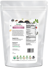 Aronia Powder - Organic Freeze Dried back of bag image 5 lb