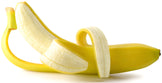 Image of peeled ripe yellow banana