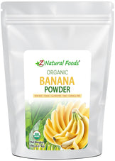 Banana Powder - Organic front of bag image 5 lb