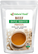 1 lb Beef Bone Broth Protein front bag image Z Natural Foods 