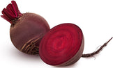 Image of sliced and whole beet