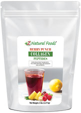 Photo of front of 5 lb bag of Berry Punch Collagen Peptides