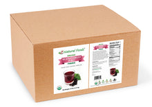 Photo of front and back label image of Black Currant Juice Powder - Organic bulk