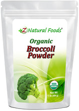front of bag image Broccoli Powder - Organic Vegetable, Leaf & Grass Powders Z Natural Foods 1 lb 