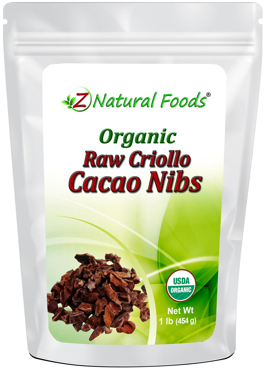 Organic Cacao nibs front of the bag image