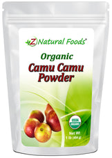 Camu Camu Powder - Organic front of the bag image Z Natural Foods 1 lb 