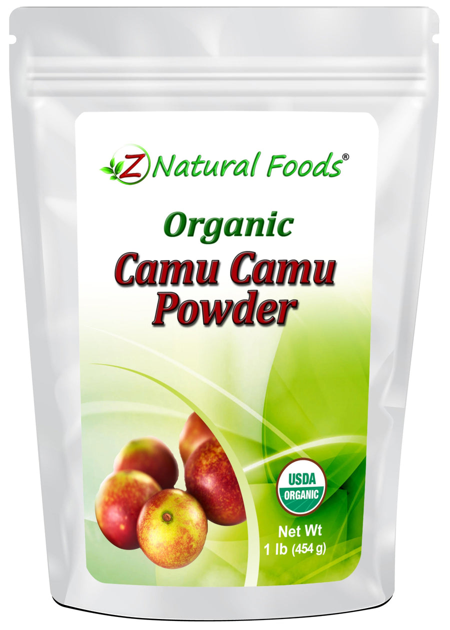 Camu Camu Powder - Organic front of the bag image Z Natural Foods 1 lb 