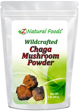 Wildcrafted Chaga Mushroom powder front of the bag image
