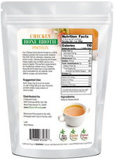 Chicken Bone Broth Protein back of the bag image Z Natural Foods 