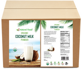 Front and back label image for Coconut milk powder organic bulk