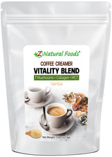 Coffee Creamer Vitality Blend Vanilla front of the bag image 5 lbs