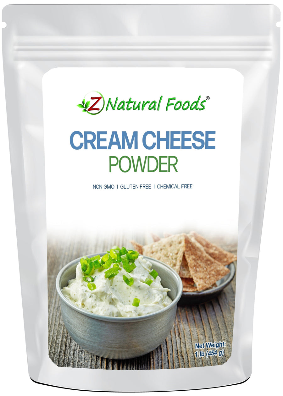 Cream Cheese Powder front of the bag image Z Natural Foods 1 lb 