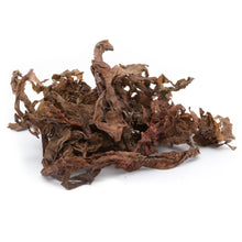 Dulse piled together on white background