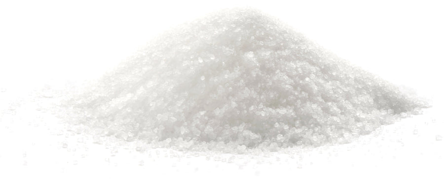 Image of a pile of white Erythritol crystals