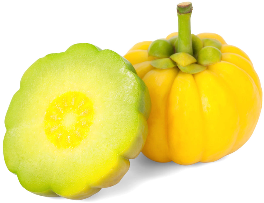 Image of a yellow Garcinia Cambogia fruit