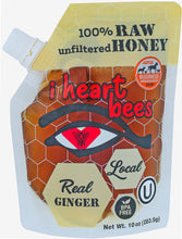 Ginger honey front of the bag image
