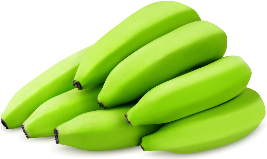 Image of a bundle of Green Unripe Banana