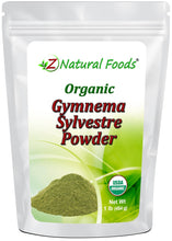 Front bag image of Gymnema Sylvestre Leaf Powder - Organic from Z Natural Foods 