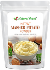 Photo of front of 1 lb bag of Instant Mashed Potato Powder Z Natural Foods 