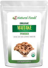 Maitake Mushroom Powder - Organic front of the bag image Z Natural Foods 1 lb