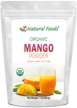 Organic Mango Powder front of the bag image