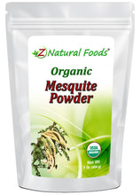 Organic Mesquite Powder front of the bag image