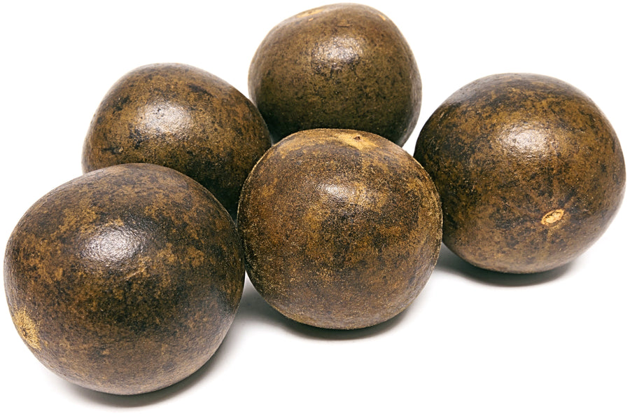 Image of 5 brown Luo Han Guo fruits