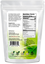 Back of bag image of Nutritional Yeast Powder from Z Natural Foods 