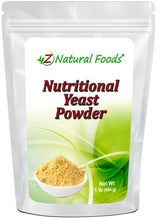 Photo of front of 1 lb bag of Nutritional Yeast Powder Proteins & Collagens Z Natural Foods 