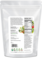Optimum 30 Vanilla Vegan Meal Replacement - Organic back of the bag image 2.5 lb
