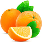 Image of quartered orange with two whole Oranges in the background.