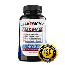 Peak Male - Ultimate Men's Health Formula Muscle Soreness Lean Factor 1 Bottle image