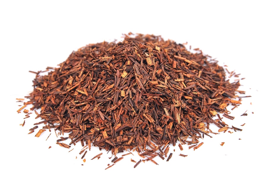 Image of Rooibos Tea (Red) shreds in a pile