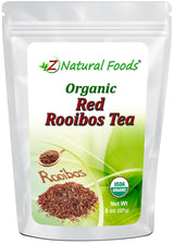 Front bag image of Rooibos Tea (Red) - Organic Organic Tea Z Natural Foods 8 oz 